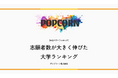 『大学パワーランキング』が「志願者数が大きく伸びた大学ランキング」を発表!日本国内の大学を対象にした2025年調査レポート