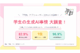 生成AIを「週1回以上」使う学生が8割超。一方で、約半数が「頼りすぎて思考力・文章力が落ちる」と“便利さと依存”の狭間でリアルな葛藤。【2026年6月調査】