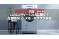 【CLAS調査レポート】CLASユーザー300名に聞く!洗濯機のレンタル・サブスク事情