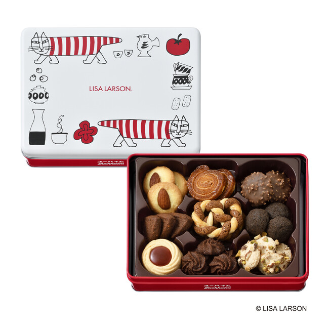 ビスケットアソート　税込1,944円(100g入)　★缶入り