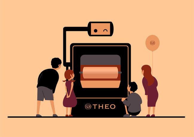 バウムクーヘン専用AIオーブン「THEO」