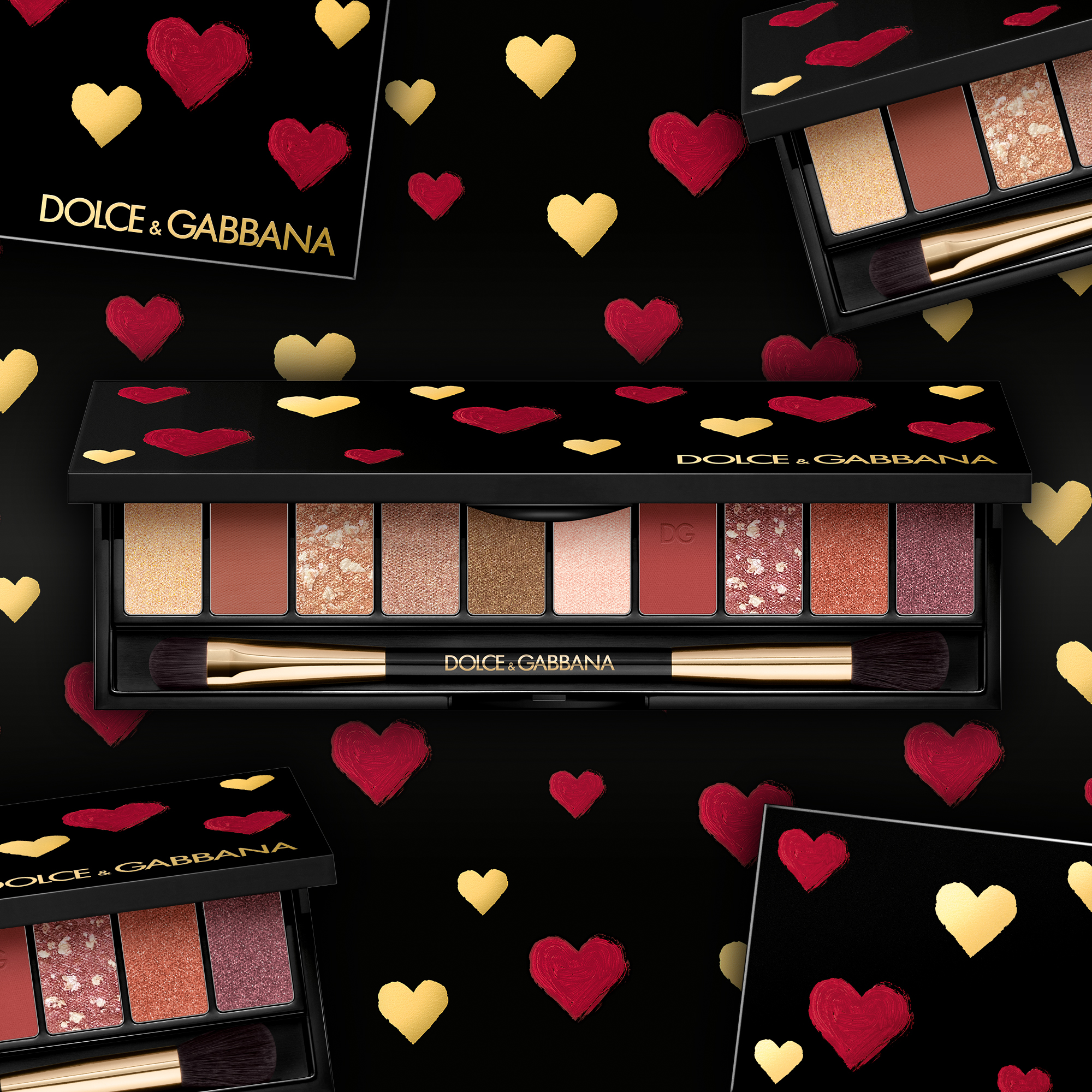 新発売の10色入りのハート柄限定アイシャドウパレットでつくる秋の個性派アイメイク ドルガバコスメ 株式会社 資生堂のプレスリリース