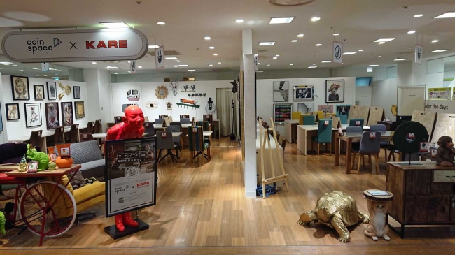 リビングハウスが空間プロデュースを手掛けたコインスペース マルイシティ横浜店