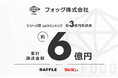 オンラインくじプラットフォーム「RAFFLE」運営のフォッグ、シリーズB 1stラウンドにて約３億円を調達。累計調達額は約６億円に到達