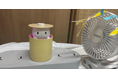 日本科学未来館 常設展示「ハロー! ロボット」に登場。理工/情報・高橋准教授が開発。人の承認欲求に働きかけるスイッチロボット