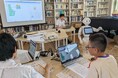 ロボットが教壇に立ち小学生にプログラミングを指導。追手門学院小で教員補助なしの教育モデルを検証