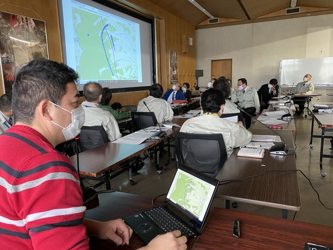 2021年2月 福島県沖地震 データ解析を災害対策本部で共有