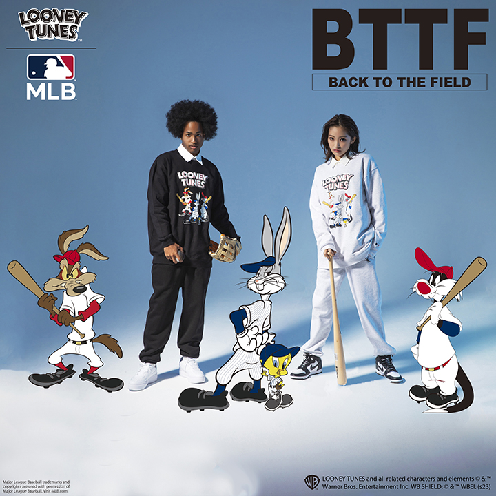 BACK TO THE FIELD」が『LOONEY TUNES×MLB』コラボレーション