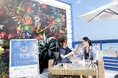 「avex beach paradise」初の青空ビューティー相談会をTCBが開催。波音をBGMに海水浴客らの日焼け肌悩みにアドバイス