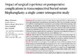 TCB橋本晋太朗医師らの論文が国際美容外科学術誌「Archives of Aesthetic Plastic Surgery」に掲載。二重埋没法で執刀医の熟練度が合併症発生率に与える影響を研究。