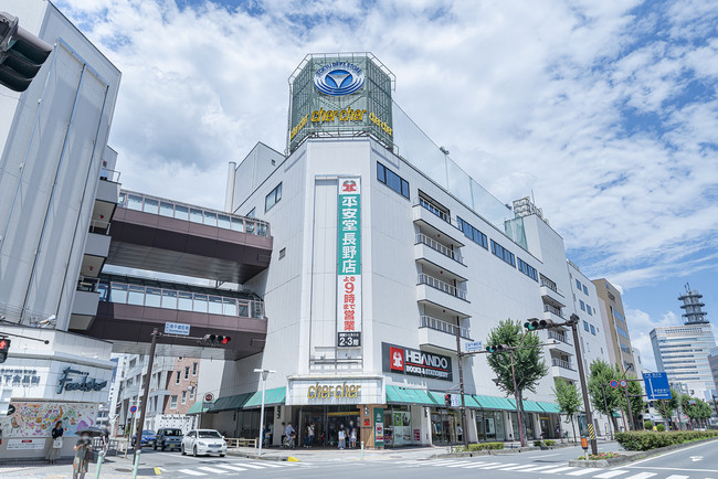 クリニックが入居するながの東急百貨店 別館シェルシェ