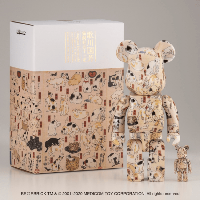 BE@RBRICK 歌川国芳「金魚づくし」