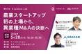 農業スタートアップ初の上場から、 異業種M&Aの決断へ