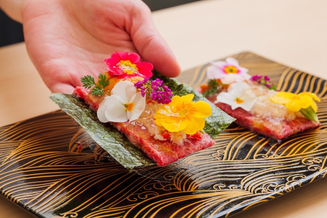 和牛の美映えユッケドック