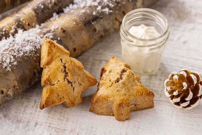 クリスマスシュトーレンスコーン クリスマスシュトーレンスコーン