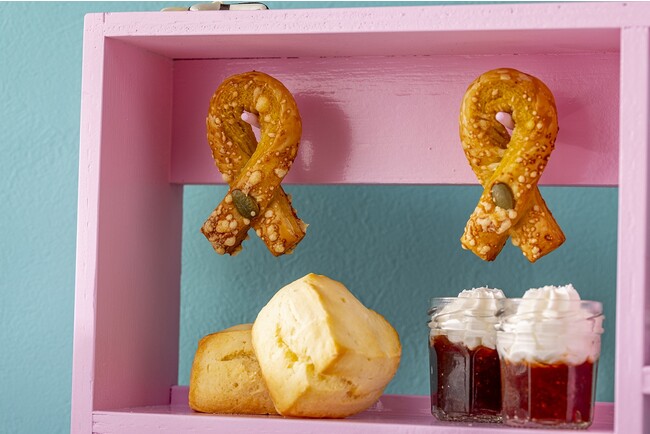 かぼちゃとチーズのグリッシーニ、プレーンスコーン かぼちゃとチーズのグリッシーニ、プレーンスコーン