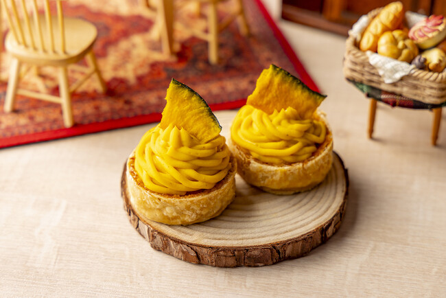 ミートソースキッシュかぼちゃのモンブラン仕立て ミートソースキッシュかぼちゃのモンブラン仕立て