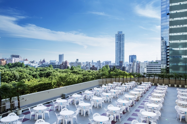 ヒルトン東京2019年天空のビアガーデンイメージ