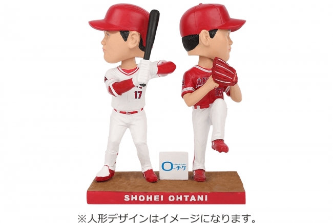 大谷翔平 回転式ボブルヘッド二刀流 世界960個限定 おまけ(バッグ