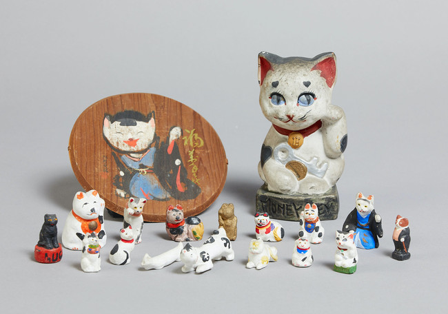 河村目呂二の猫　ⒸPrivate Collection