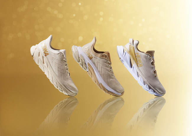 HOKA ONE ONE が人気モデルをゴールドで彩ったスペシャルコレクション「GOLD PACK」を10月1日より発売！ | Deckers  Japan合同会社のプレスリリース