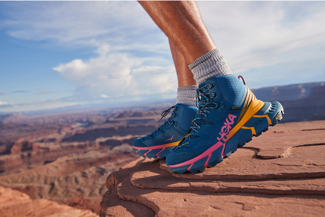 ホカ（HOKA）TENNINE HIKE GORE-TEX 登山靴リップストップ生地