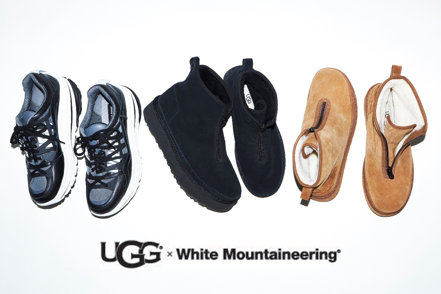 UGG X WHITE MOUNTAINEERING 2021秋冬コラボレーションを発表