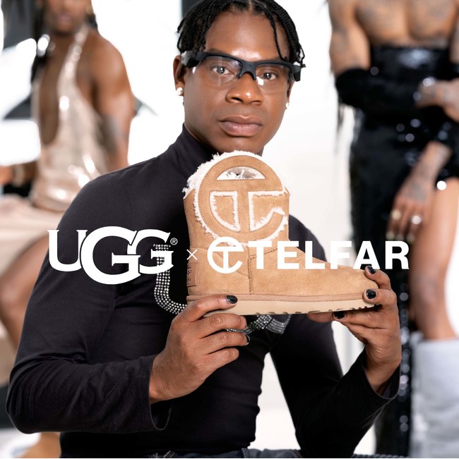 UGG X TELFAR コラボレーション、待望のオンライン販売開始 