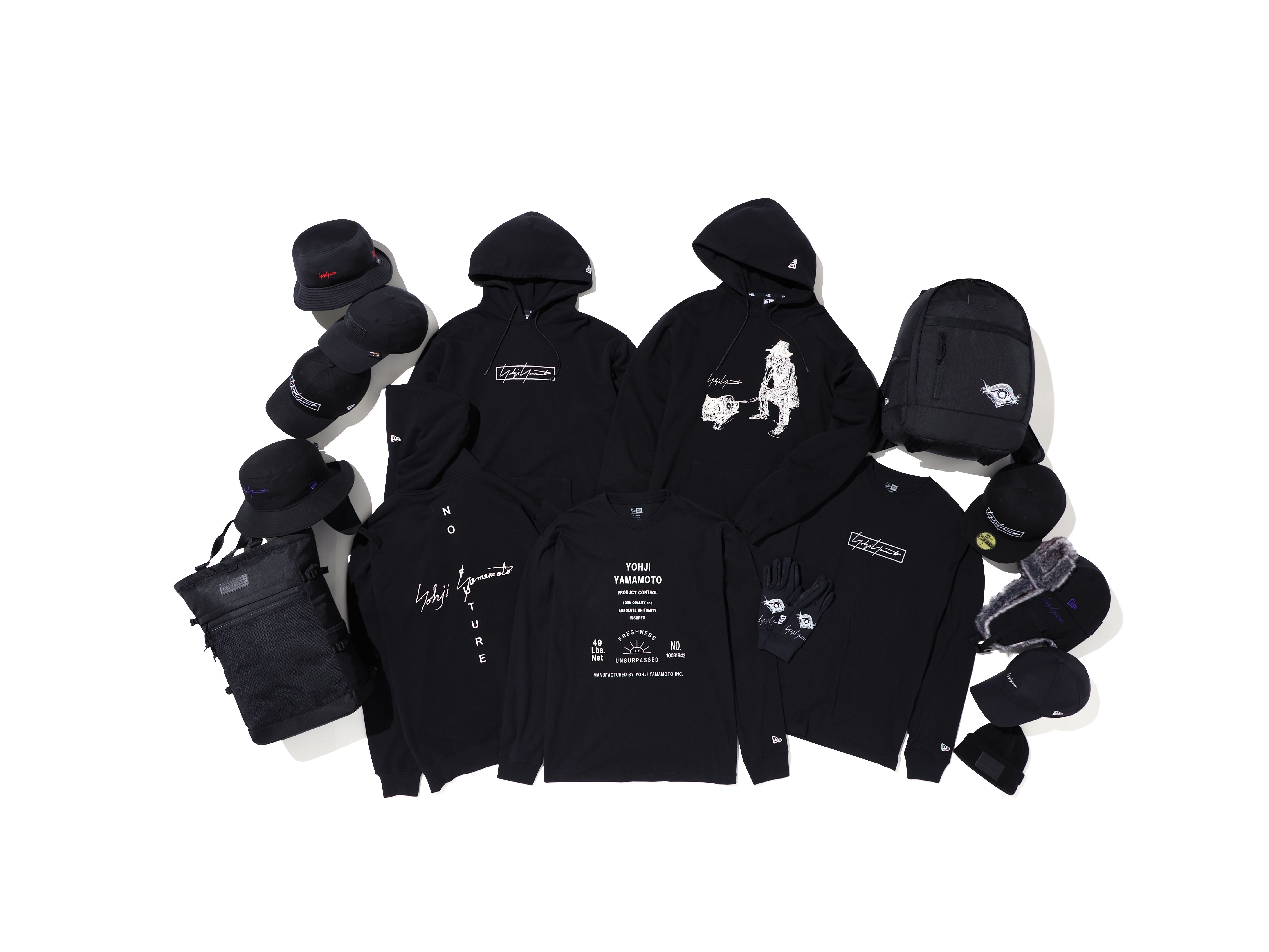 Yohji Yamamoto × New Era® Fall ＆ Winter 2021 11月3日発売｜株式