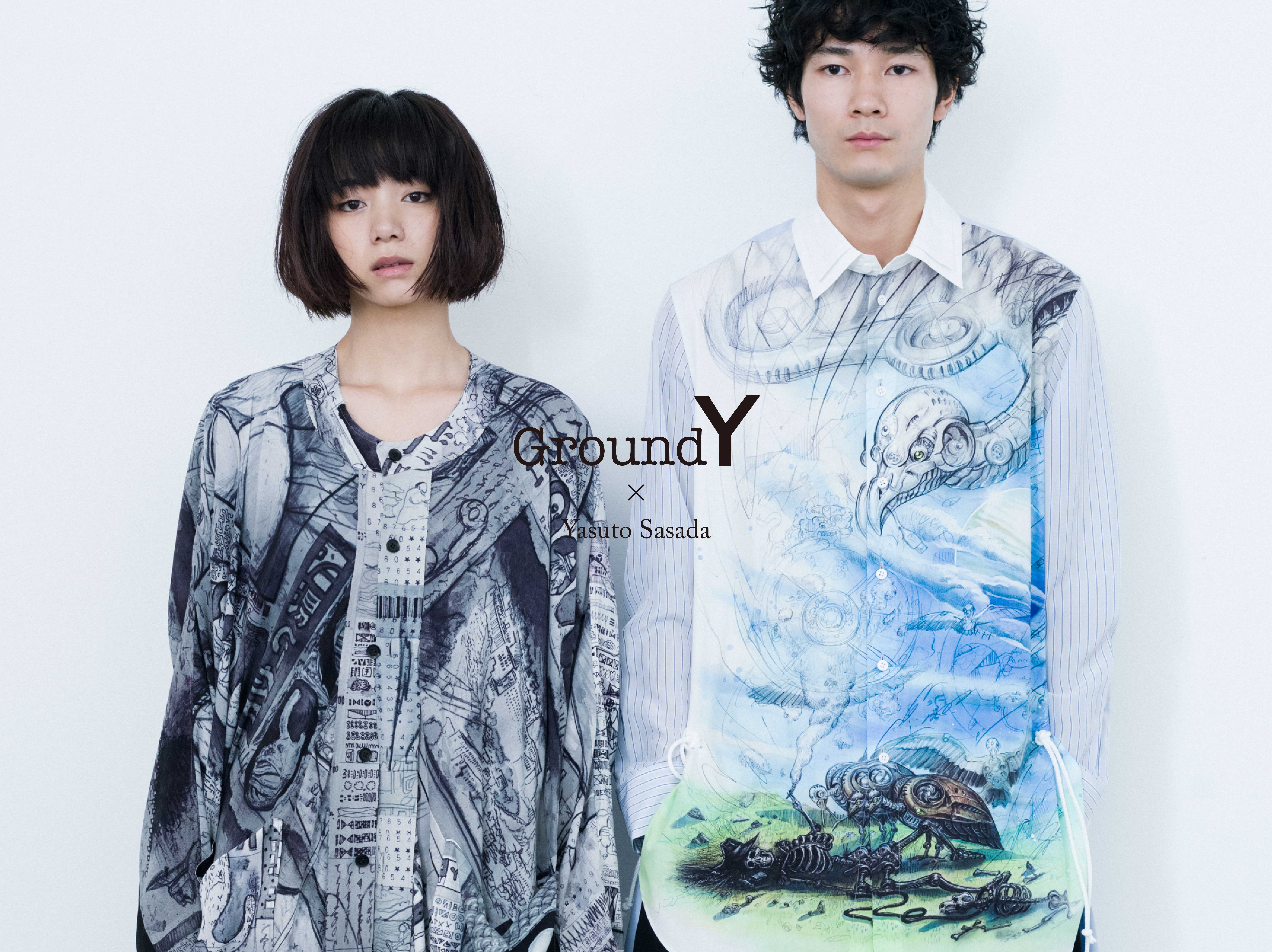 Ground Y ☓ YASUTO SASADA現代美術家“笹田 靖人”とコラボレーション1