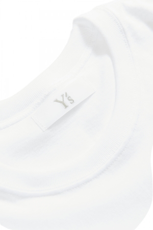 Y’s Logo T-shirt White detail