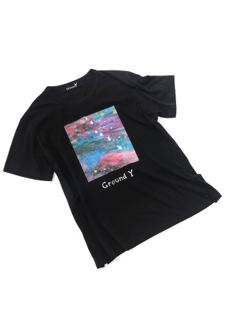 Groound Y × Mai Fukagawa T-shirt Collection_「夢の中」BLACK