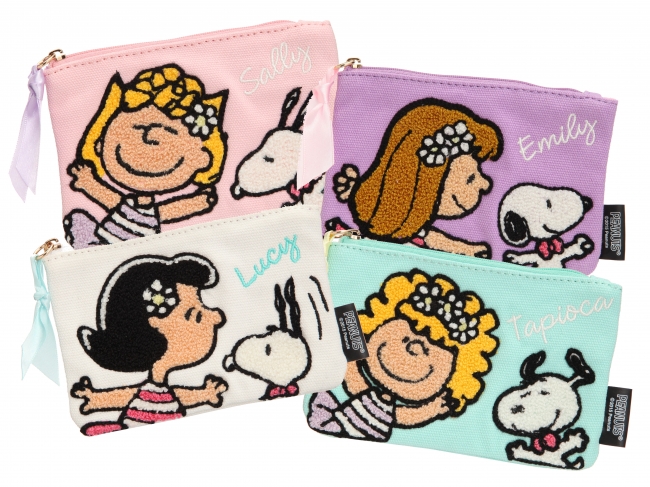 4人の女の子たちが元気いっぱいのバレリーナに In Private Peanuts のコラボレーションアイテム発売 プラザ スタイルのプレスリリース