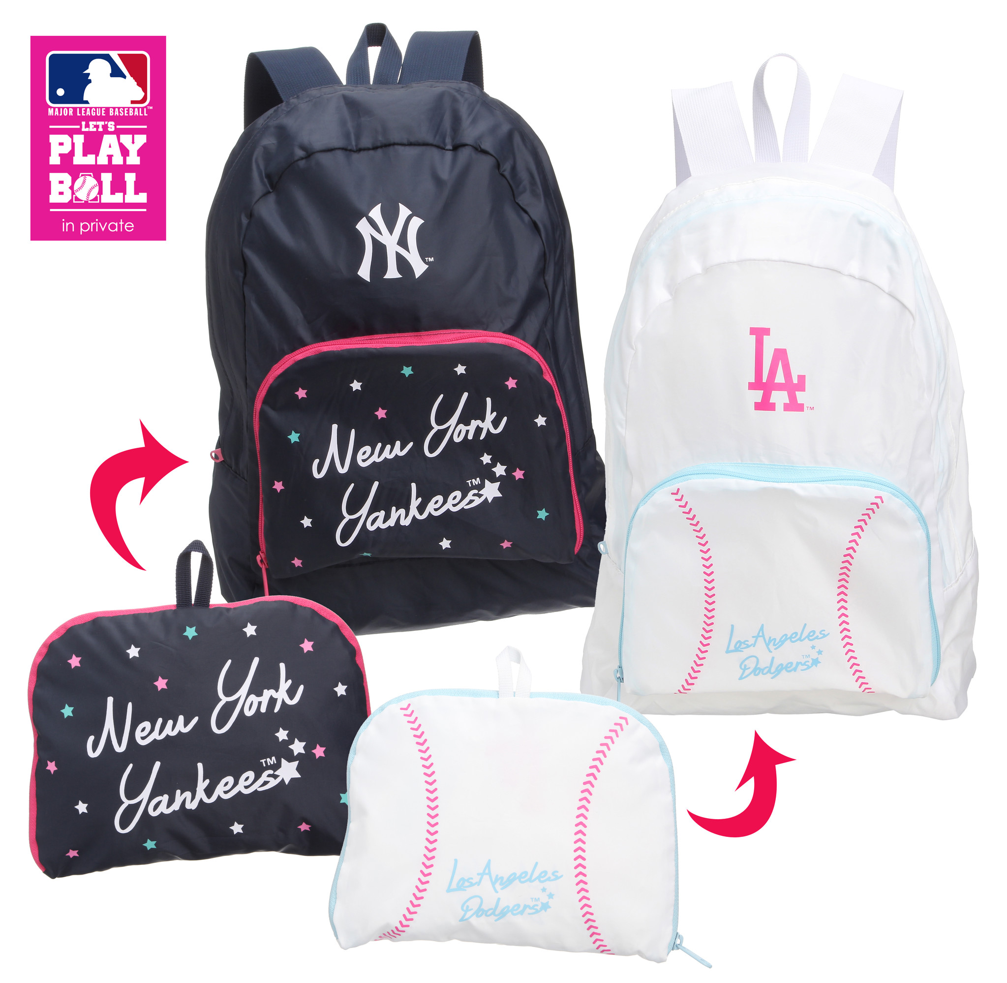 春のお出かけは、キュート&アクティブなスポーツスタイルで!「メジャーリーグ・ベースボール(MLB™)」公認ライセンスグッズ発売!|プラザ ...