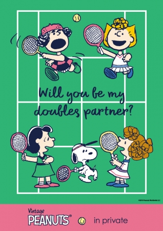 あなたのダブルスパートナーは テニスをテーマにした ピーナッツ コラボレーションアイテム 発売 プラザスタイルのプレスリリース