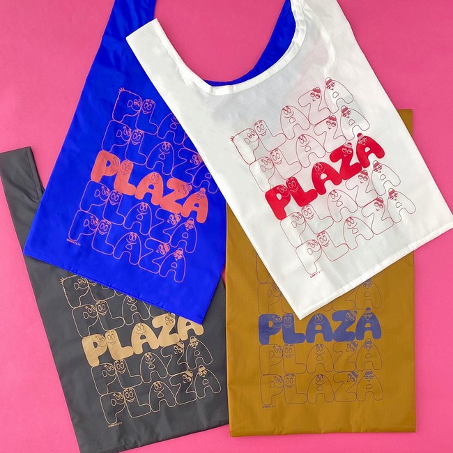 Plazaの文字に変身したバーバパパのアートが斬新 Baggu バグゥ For バーバパパのエコバッグがplaza オンラインストアに登場 プラザスタイルのプレスリリース