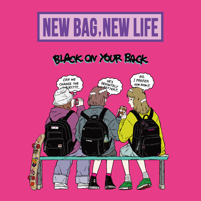 アーティスト YUGO.さん作「NEW BAG, NEW LIFE」プロモーションビジュアル