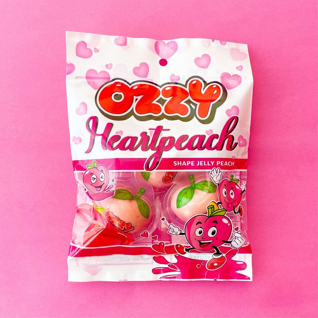 3月25日(金)、PLAZA オンラインストアで先行予約開始！“いちごグミ” が話題沸騰中の韓国ブランド「OZZY」から、キュートな新作  “ピーチグミ” が登場！… | フーズチャネル
