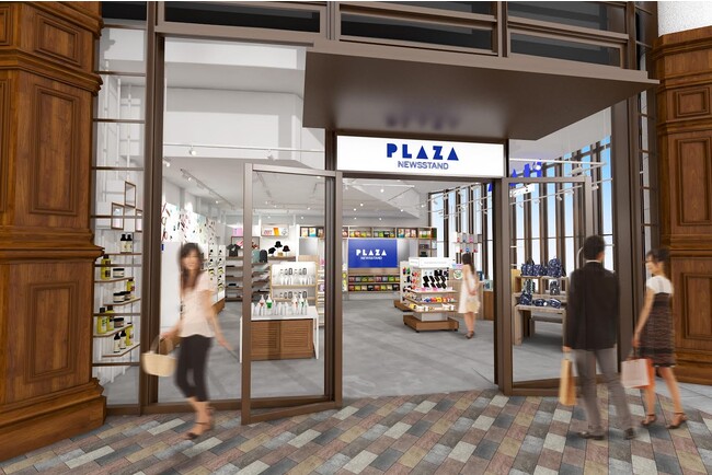 PLAZA NEWSSTAND 赤坂店 イメージパース