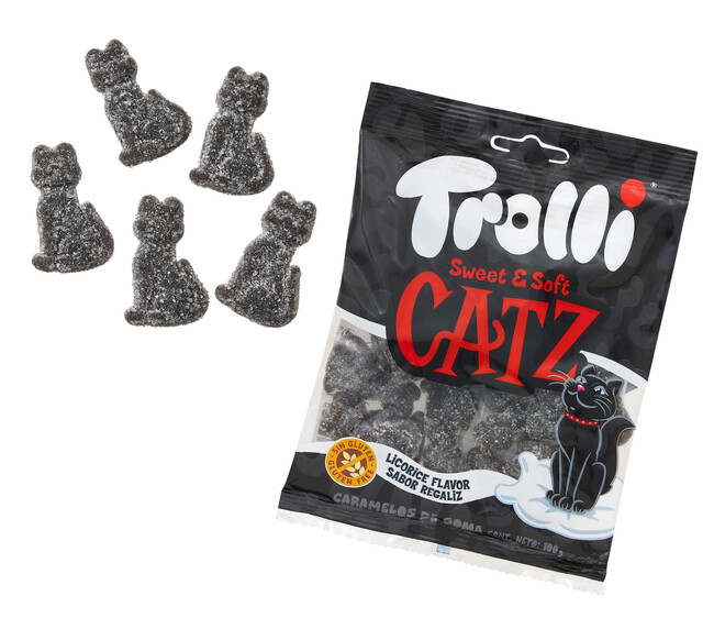 Trolli グミ キャッツリコリス 280円