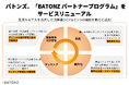 バトンズ、「BATONZ パートナープログラム」をサービスリニューアル