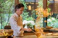 【デュシタニ京都】鉄板で仕上げる、コース仕立ての「クリスマスアフタヌーンティー」
