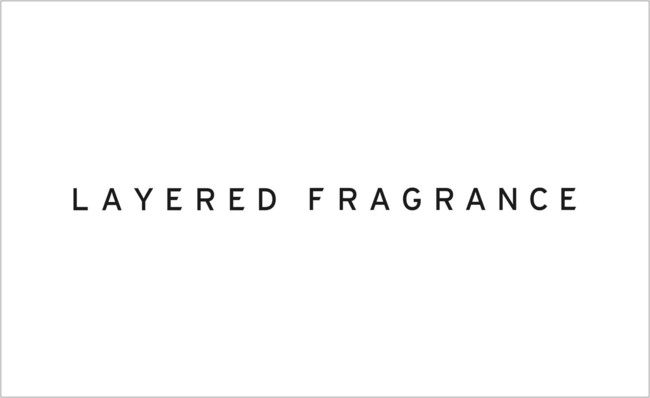 「LAYERED FRAGRANCE」ロゴ