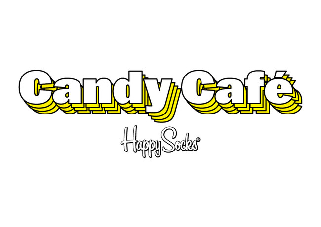 「Happy Socks Candy Café」ロゴ