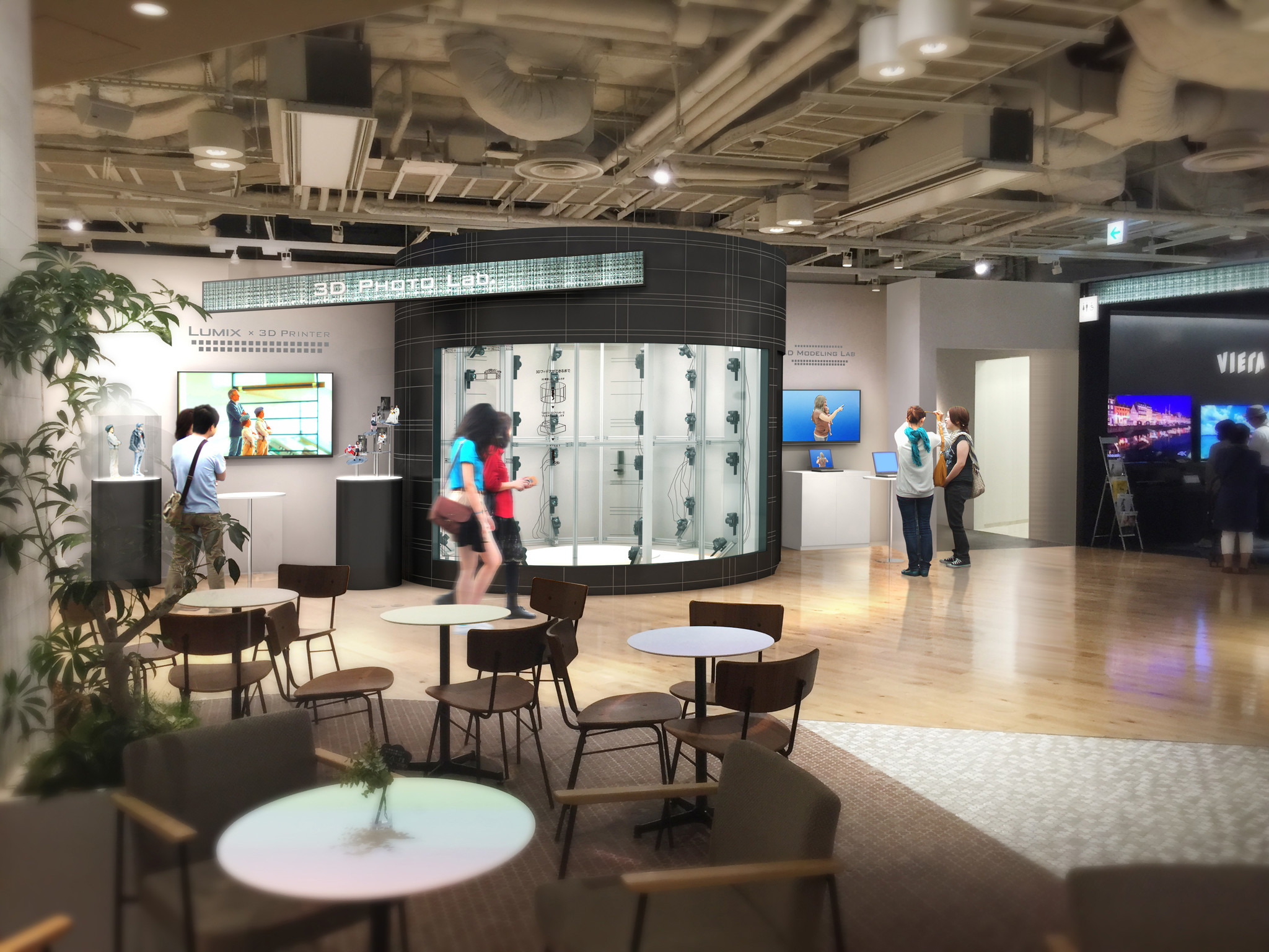 パナソニックセンター大阪 1台のlumixで3d撮影できる 3d Photo Lab オープン 高精細3dフィギュアの製作サービスも開始 パナソニックのプレスリリース