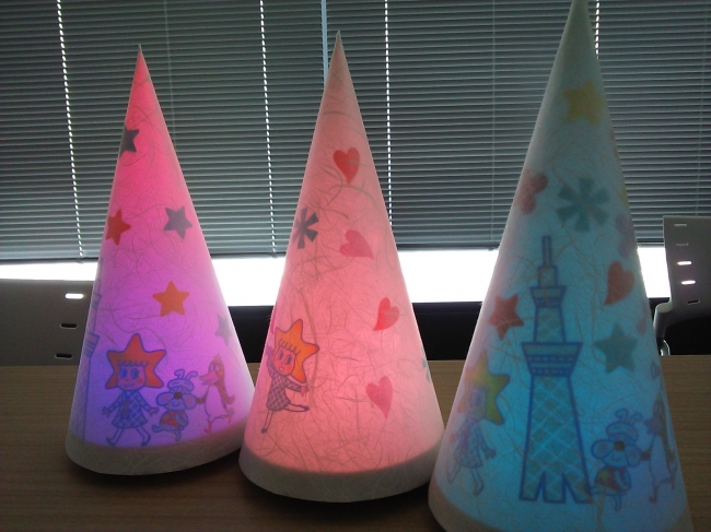 パナソニックが協賛した「親子LED工作教室」作品(1)