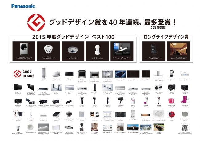 「2015年度グッドデザイン賞」受賞商品