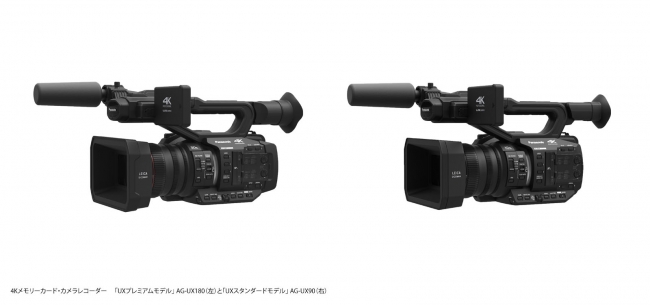 新業務用4Kカメラレコーダー AG-UX180／AG-UX90を開発