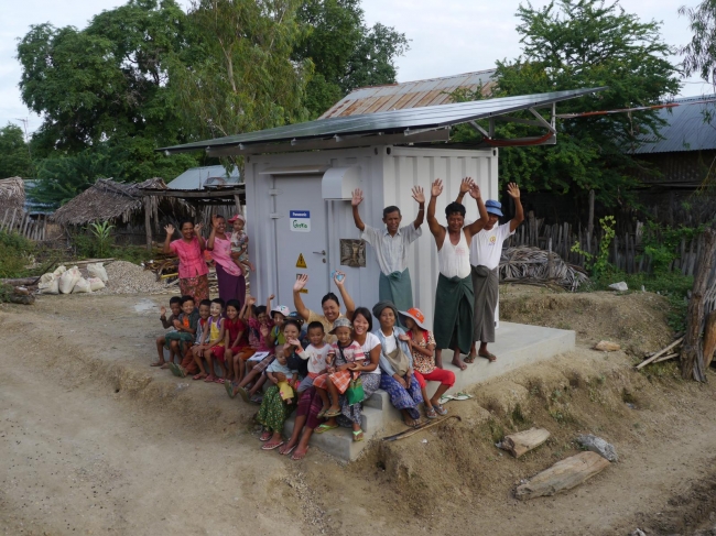 ミャンマー：パワーサプライステーションと住民たち