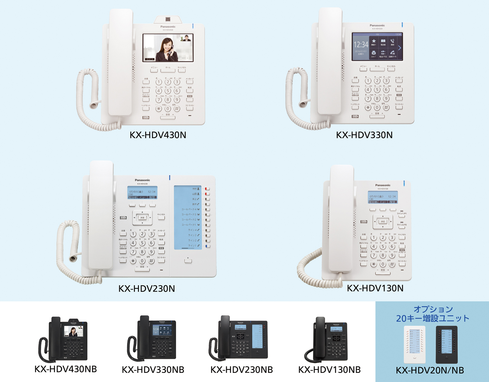 ビジネス向けIP電話機KX-HDVシリーズを発売｜パナソニックグループの ...